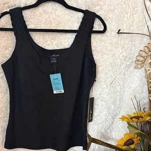 Elegant Black Sleeveless Top